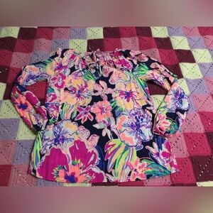 Lilly Pulitzer Floral Top XS